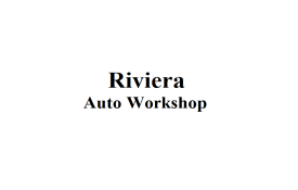 Riviera Auto Workshop